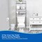 Kenney Mfg 3-Tier Bathroom Over Toilet Space Saver Etagere, Polished Pewter KN61561 - alternate 6